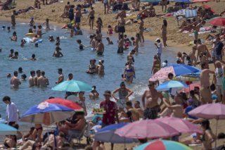 Tout comme d'autres pays du sud de l'Europe, l'Espagne subit depuis plusieurs jours une vague de chaleur. KEYSTONE/AP/Emilio Morenatti
